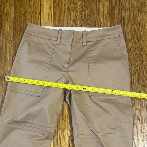 Halston Heritage Tan Skinny Pants Streamlined Design - Picture 9 of 9